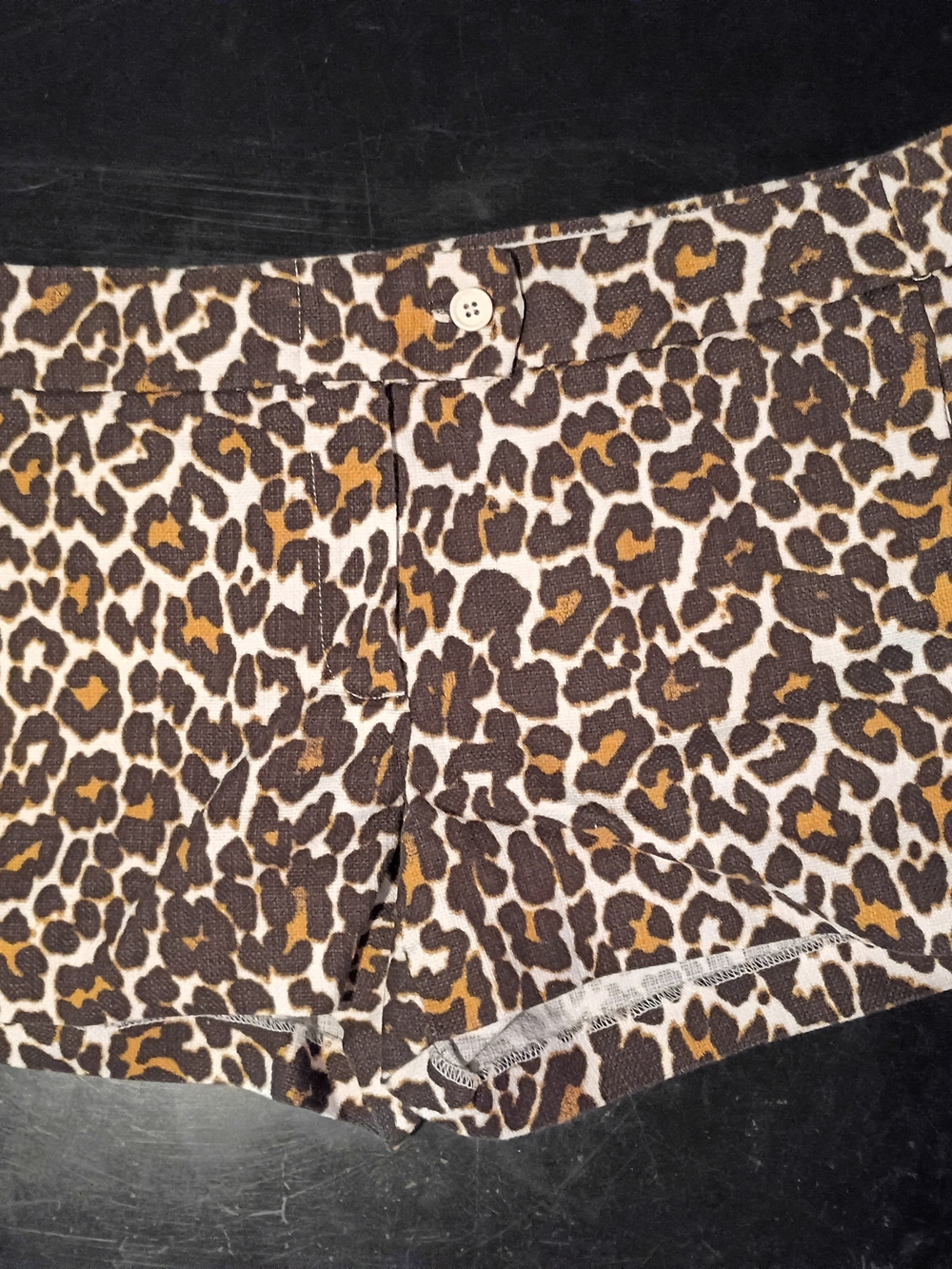 J.Crew Women's Leopard Print Chino Shorts - Size 8